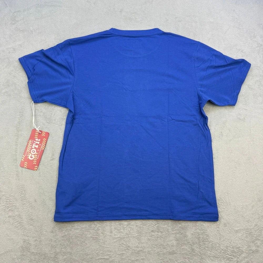 Waimea T‎ Shirt Mens Large Blue Graffiti Good Vibes Only Savage Streetwear Tee